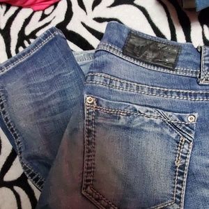 Sknny  buckle Black Jean